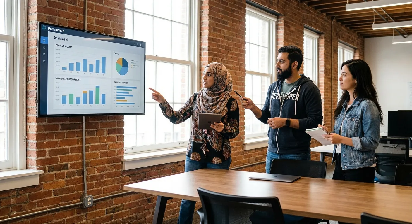 Control de Gastos para Freelancers: Deduce Más con Portmoneo - Illustration