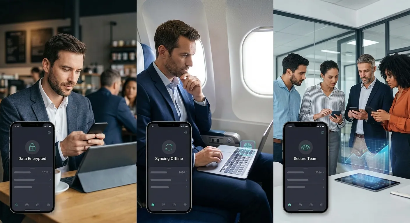 Alternativas a Expensify 2026: Privacidad, Offline y Precios Reales - Illustration