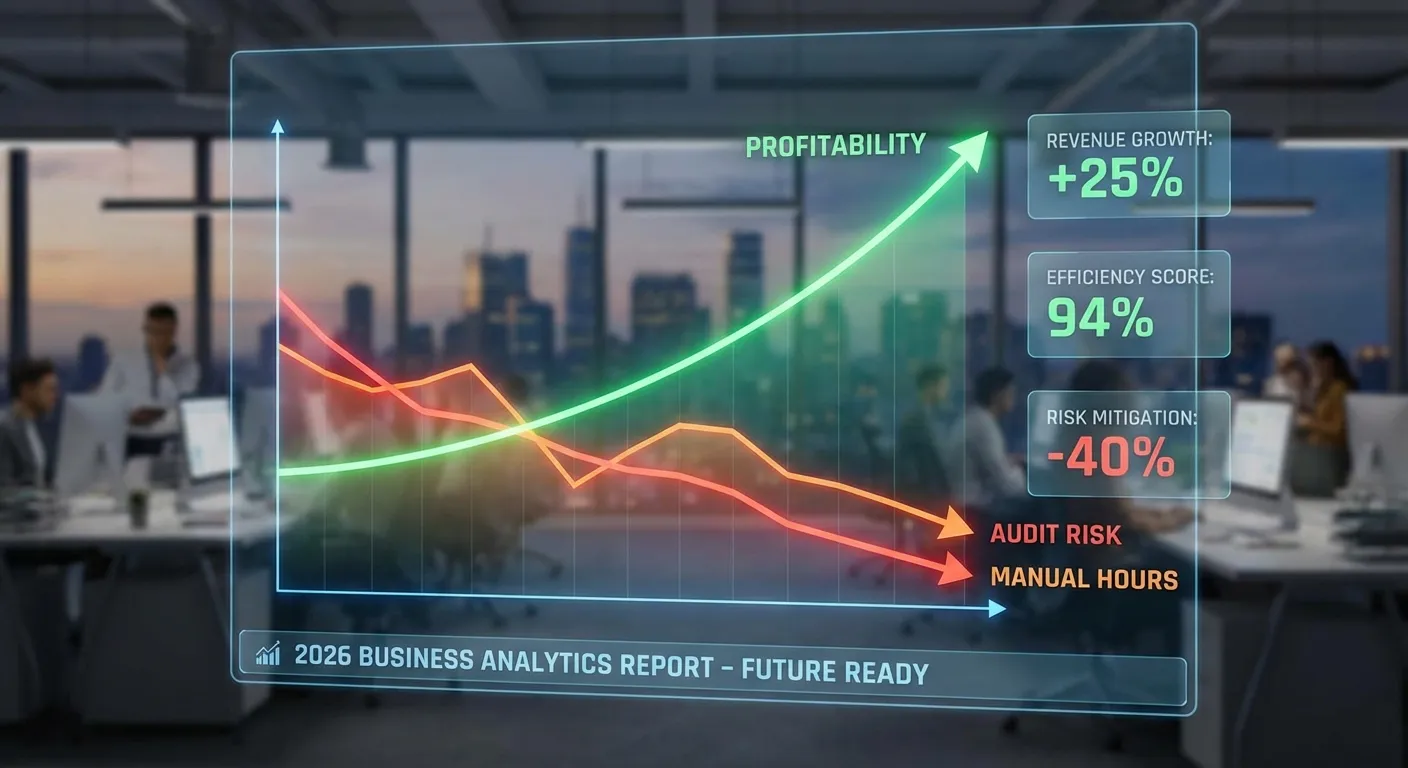 AI 驱动税务分析:Portmoneo 如何助您省钱? - Illustration